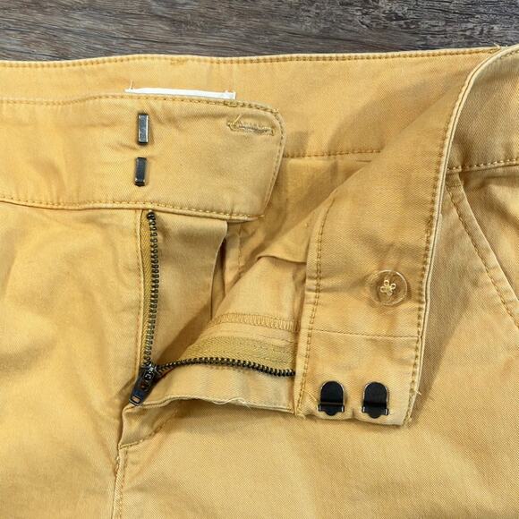 LOFT Girlfriend Chino Pants with Scalloped Eyelet Trim Size 6P - Picture 5 of 9